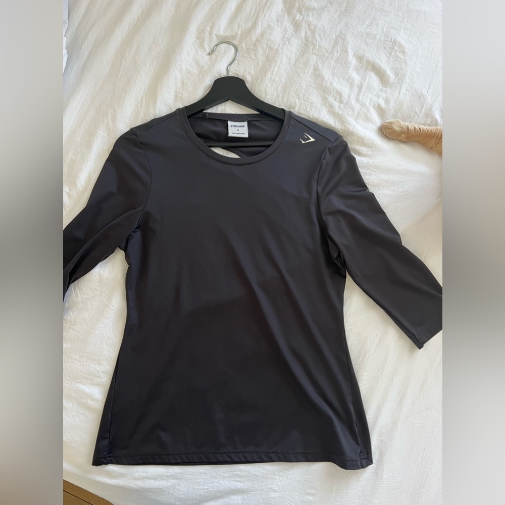 Gymshark Dark Grey Workout Top